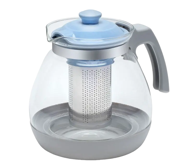 Заварочный чайник RESTO RESTO 90511, 1,6л, Серый