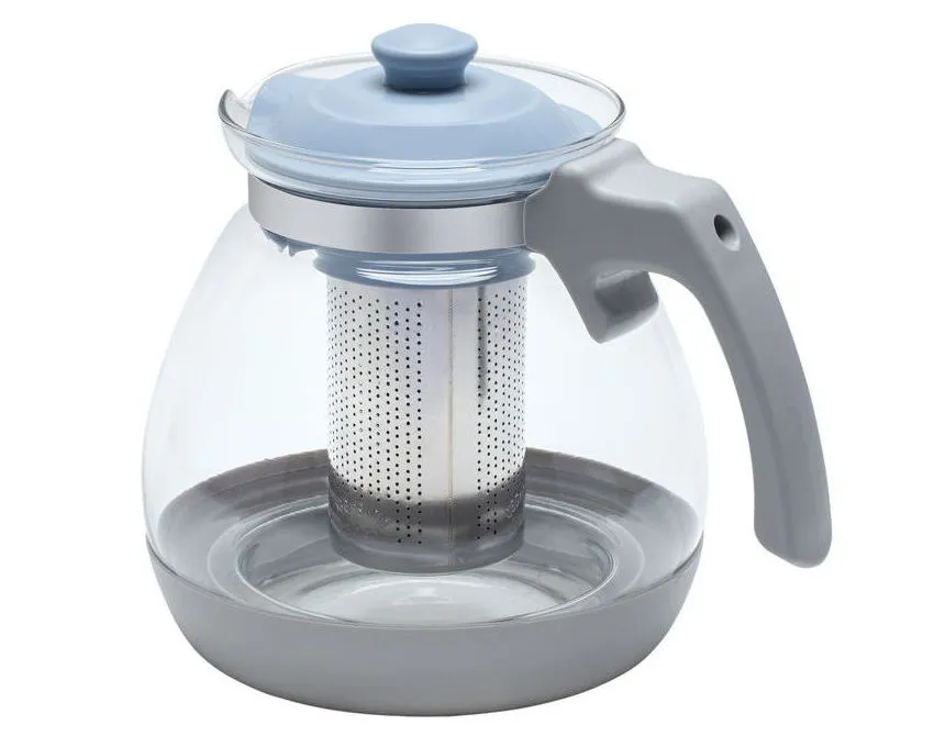 Заварочный чайник RESTO RESTO 90511, 1,6л, Серый