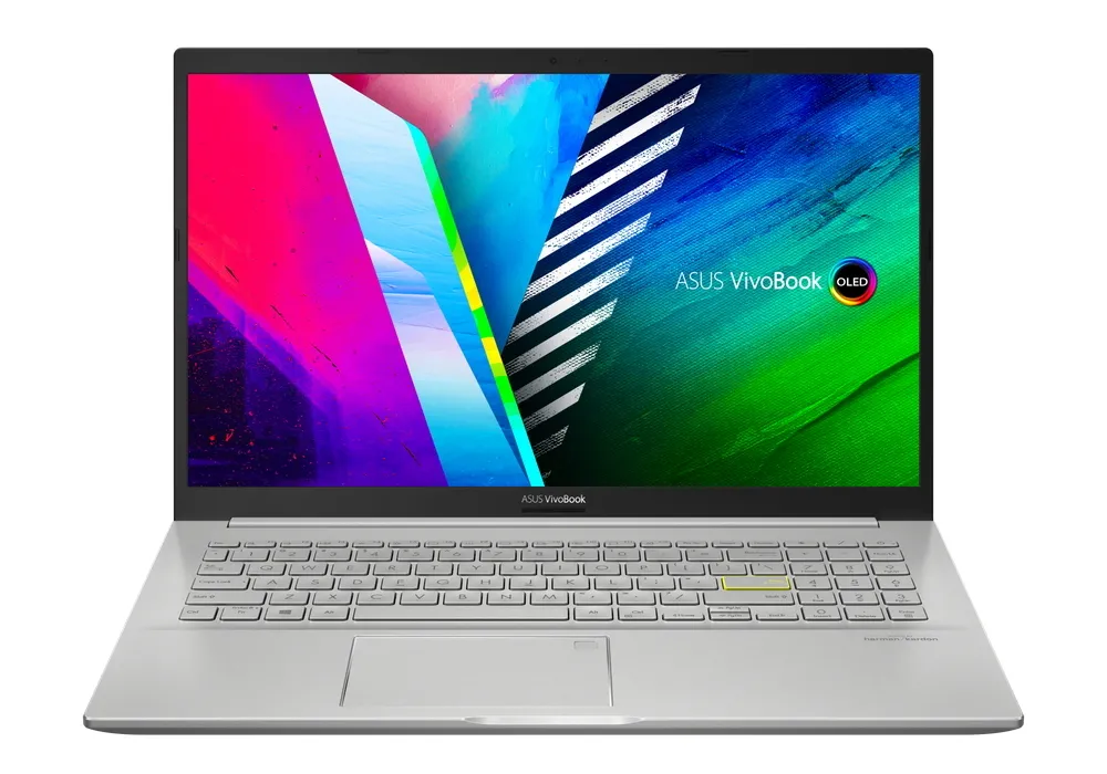 Laptop 15,6" ASUS Vivobook 15 OLED K513EA, Transparent Silver, Intel Core i3-1125G4, 8GB/256GB, Fără SO