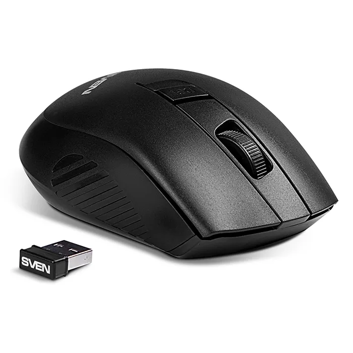 Set Tastatură + Mouse SVEN KB-C3600W, Fără fir, Negru