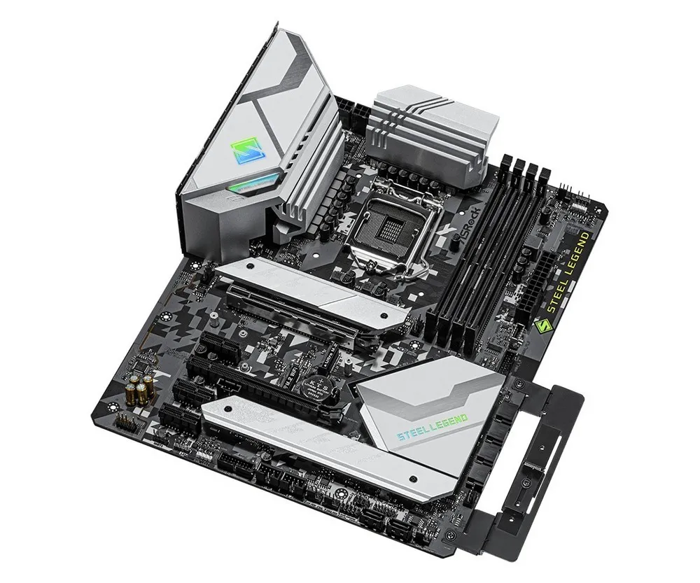 Материнская плата ASRock Z590 Steel Legend, LGA1200, Intel Z590, ATX