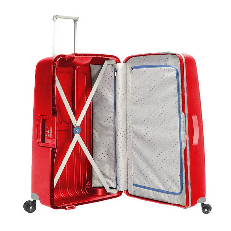 Valiză pentru bagaj Samsonite S'CURE, 79L, Roșu Crimson