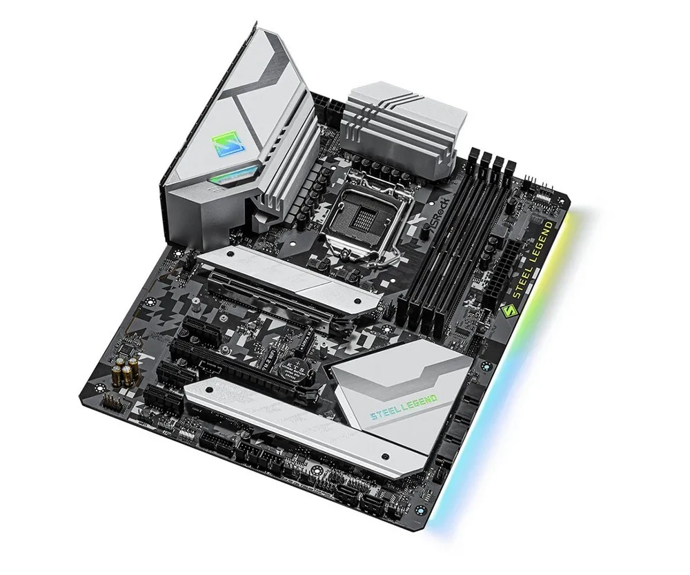 Материнская плата ASRock Z590 Steel Legend, LGA1200, Intel Z590, ATX