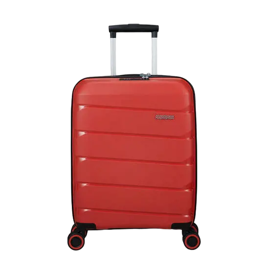 Valiza American Turister AIR MOVE pe 4 roti 55/20 TSA rosu coral