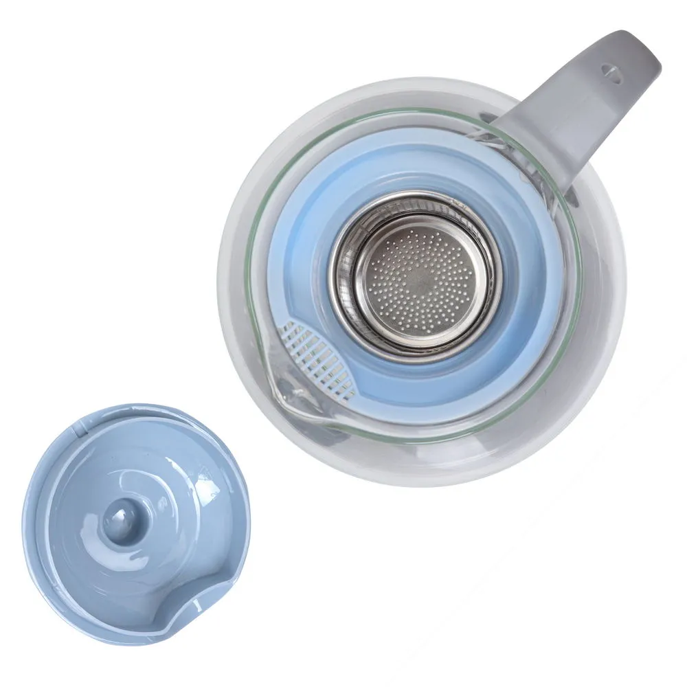 Заварочный чайник RESTO RESTO 90511, 1,6л, Серый