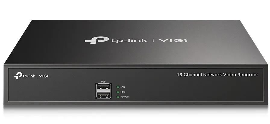 Înregistrator video TP-LINK VIGI NVR1016H, Negru