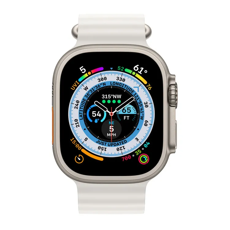 Ceas inteligent Apple Watch Ultra, 49mm, Titan