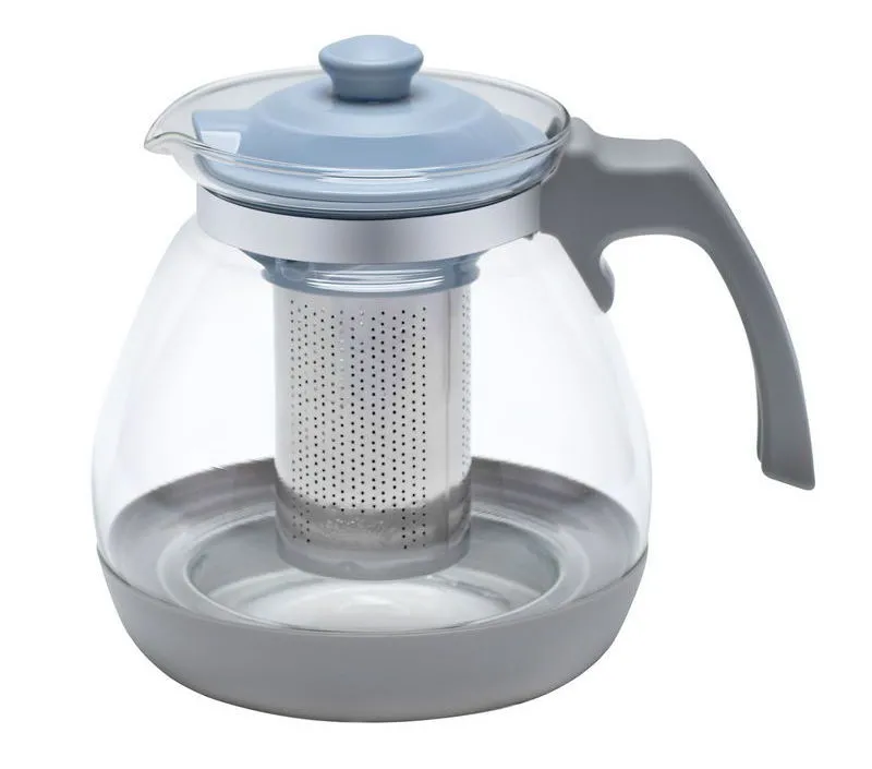 Заварочный чайник RESTO RESTO 90511, 1,6л, Серый