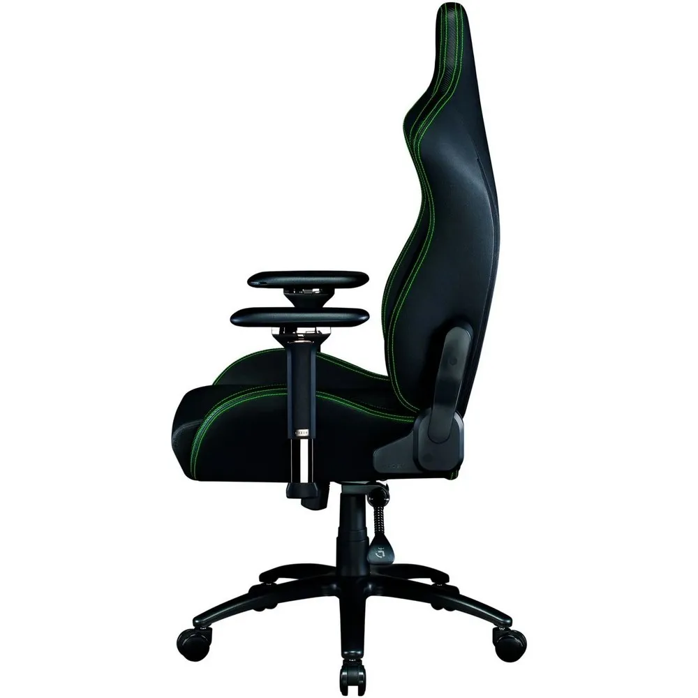 Scaun Gaming RAZER Iskur, PVC Piele, Negru/Verde