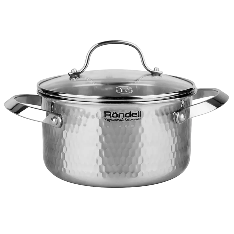 Кастрюля Rondell RDS-1295, 5,6л, Серебристый