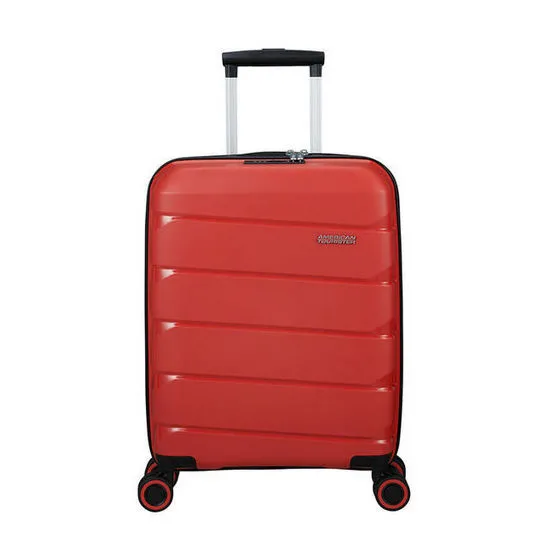 Valiza American Turister AIR MOVE pe 4 roti 55/20 TSA rosu coral