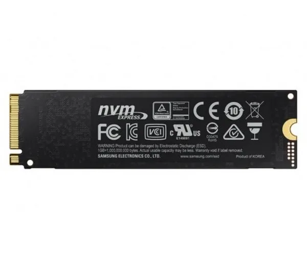 Накопитель SSD Samsung 970 EVO  MZ-V7E1T0, 1000Гб, MZ-V7E1T0BW