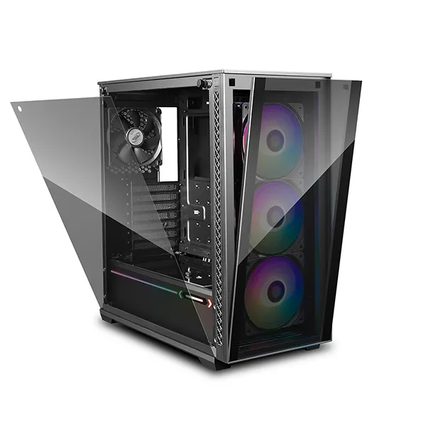 Carcasă PC Deepcool MATREXX 70 ADD-RGB 3F, Midi-Tower, ATX, Negru