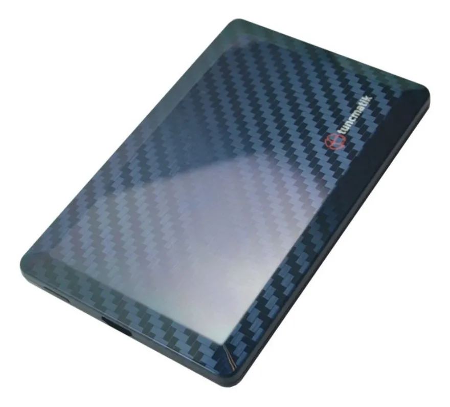 Acumulator extern Tuncmatik EnergyCard 1400 Lightning, 1400mAh, Negru