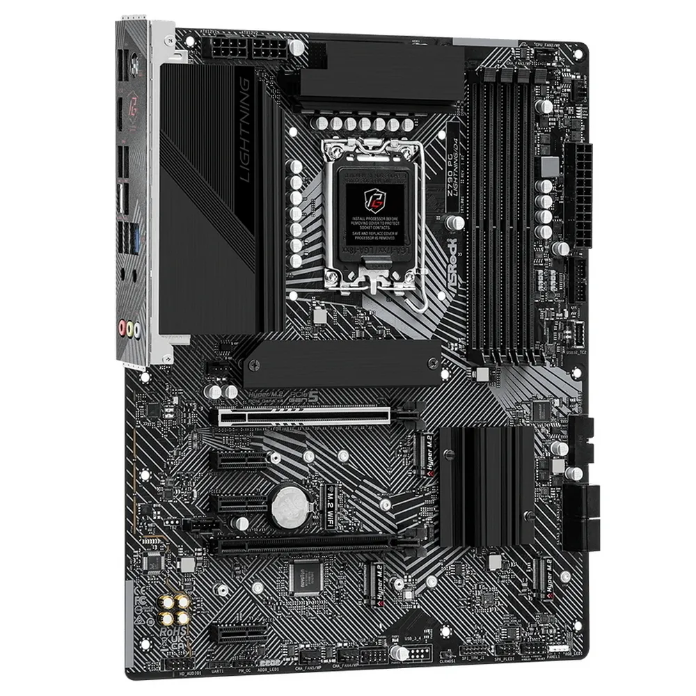 Материнская плата ASRock Z790 PG Lightning/D4, LGA1700, Intel Z790, ATX