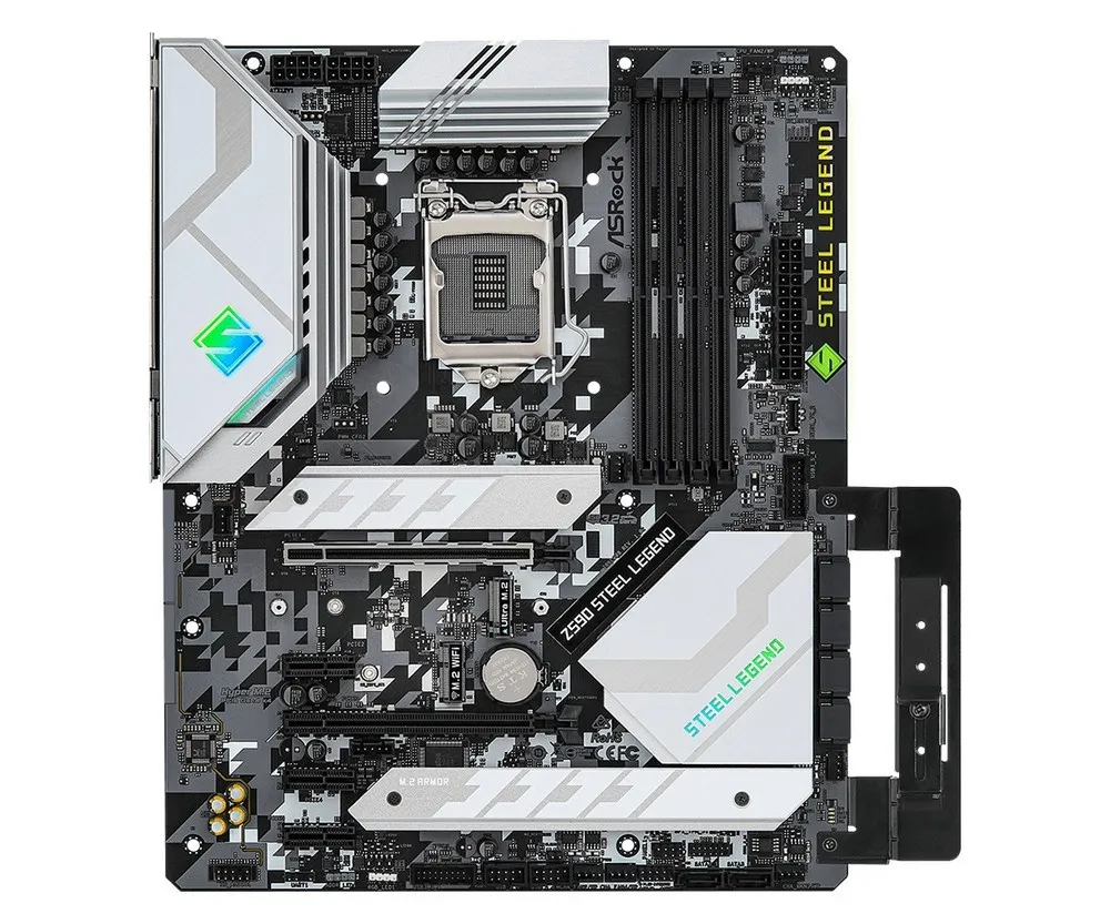 Материнская плата ASRock Z590 Steel Legend, LGA1200, Intel Z590, ATX