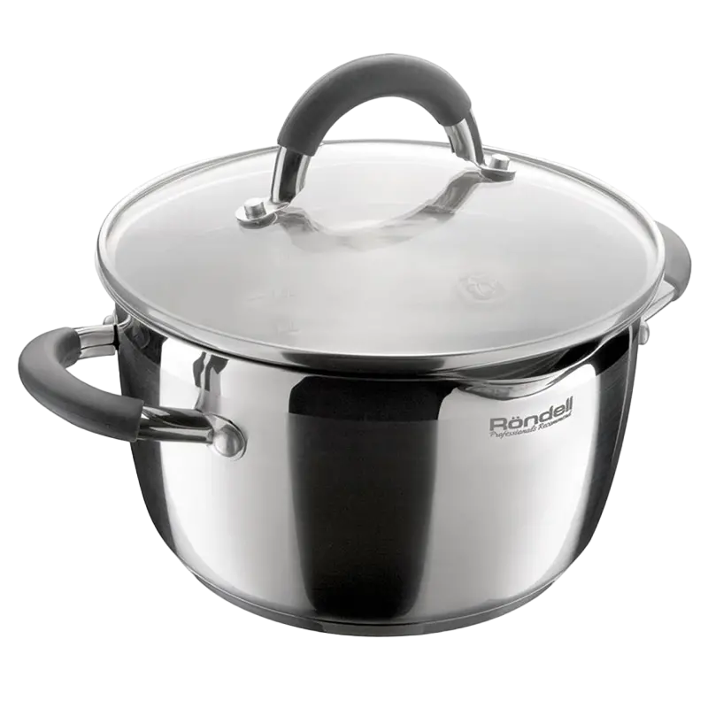 Кастрюля Rondell RDS-025, 5,7л, Нержавеющая сталь
