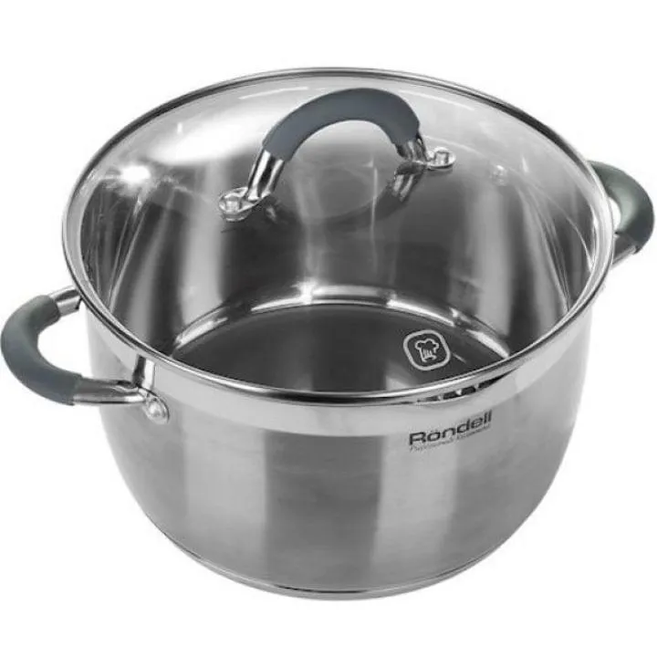 Кастрюля Rondell RDS-025, 5,7л, Нержавеющая сталь