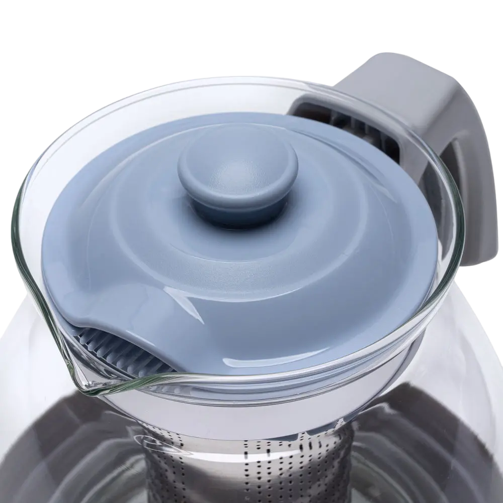 Заварочный чайник RESTO RESTO 90511, 1,6л, Серый