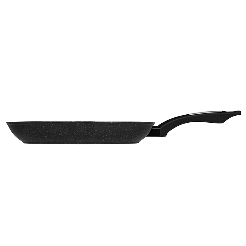 Tigaie-grill Polaris Monolit-28G, 28cm, Negru
