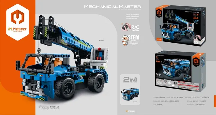 Constructor cu telecomandă XTech Crane Truck