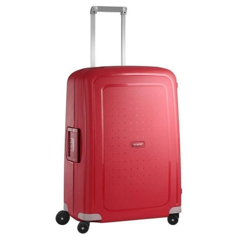 Valiză pentru bagaj Samsonite S'CURE, 79L, Roșu Crimson