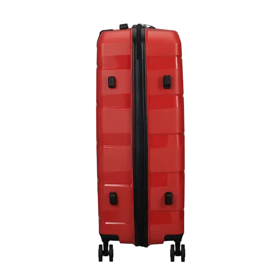Valiza American Turister AIR MOVE 4 roti 75/28 TSA rosu coral