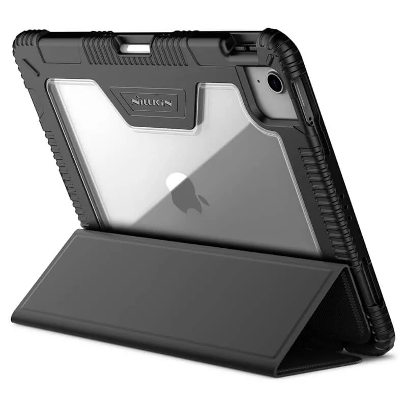 Husă pentru tabletă Nillkin  Bumper Case for iPad Air 2020/Air 4, 11", Piele artificială, Negru
