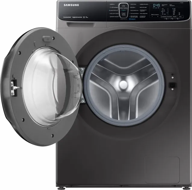 Mașină de spălat Samsung WW80AFS26AX/LP, 8kg, Oțel inoxidabil