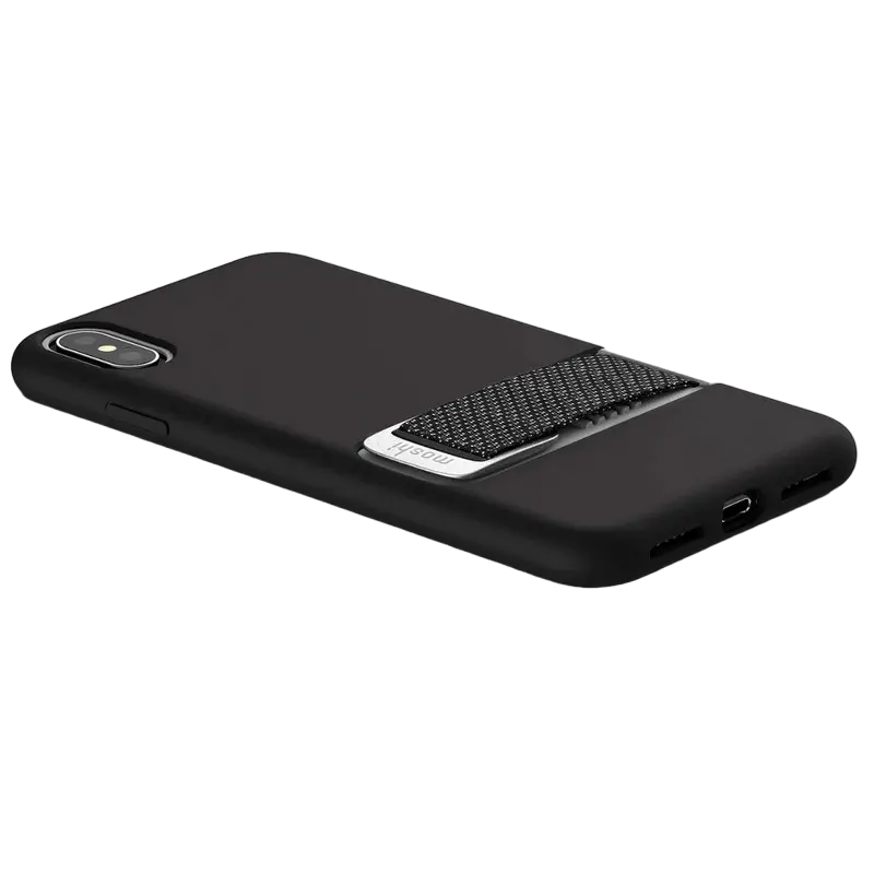 Husă QUMO Capto - iPhone XS Max, Negru
