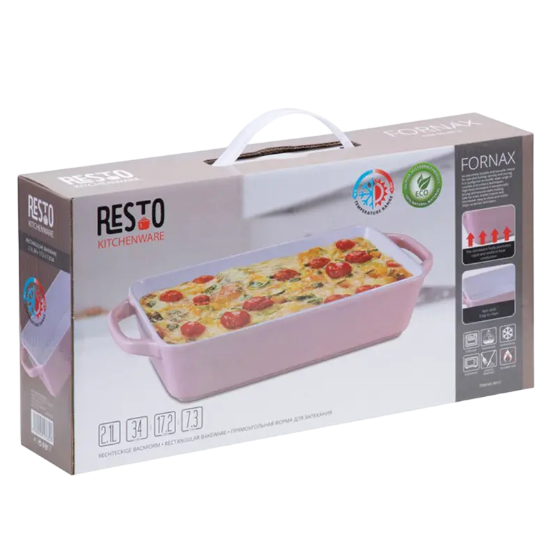 Tava de copt RESTO 96121, Roz