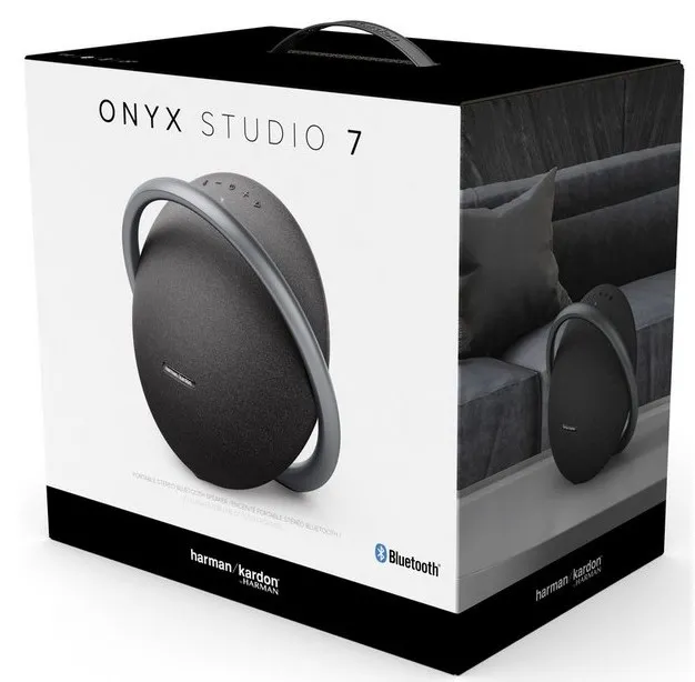 Портативная колонка Harman Kardon Onyx Studio 8, Чёрный