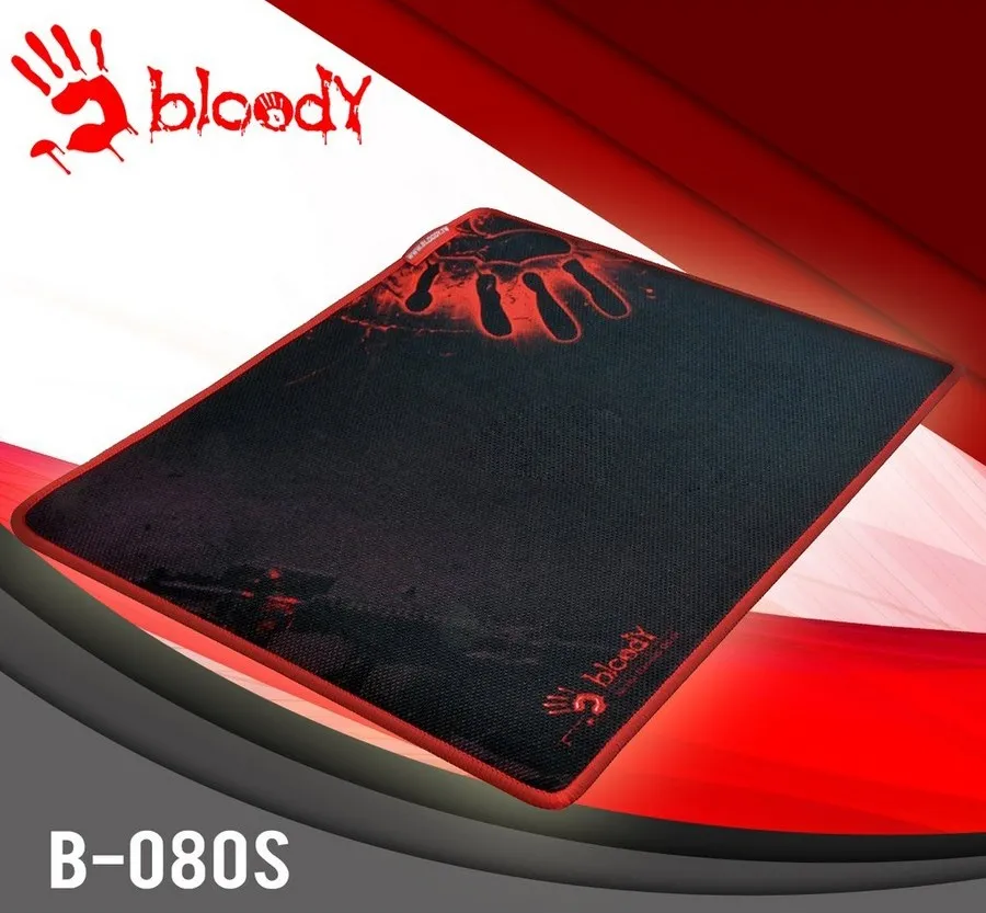 Mouse Pad pentru jocuri Bloody B-080S, Large, Negru/Roșu