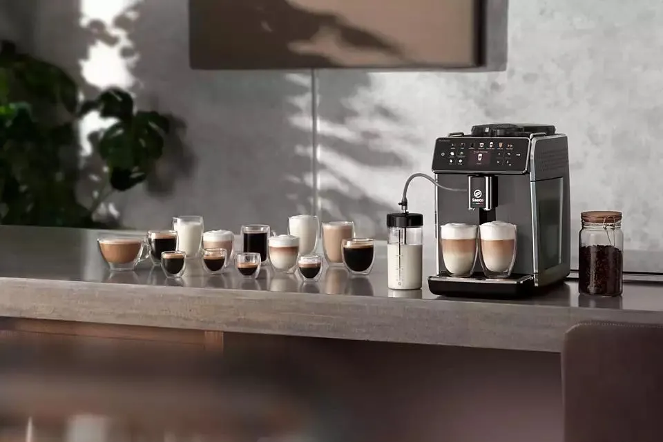 Espressor automat Saeco SM6580/10, Gri