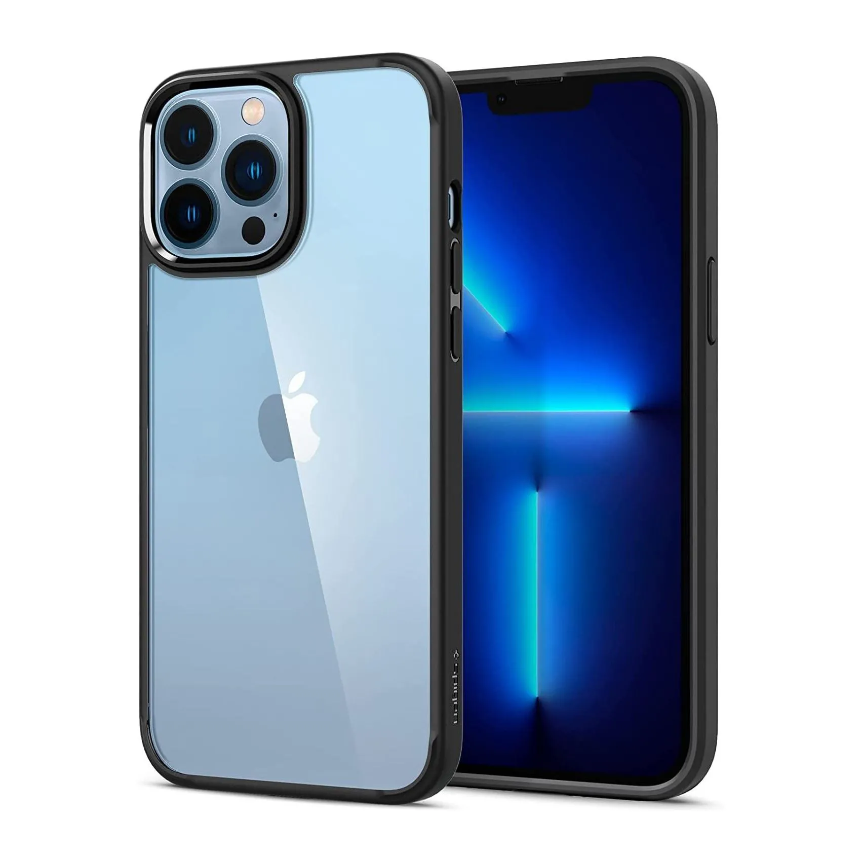 Husă Spigen iPhone 13 Pro, Ultra Hybrid, Negru mat