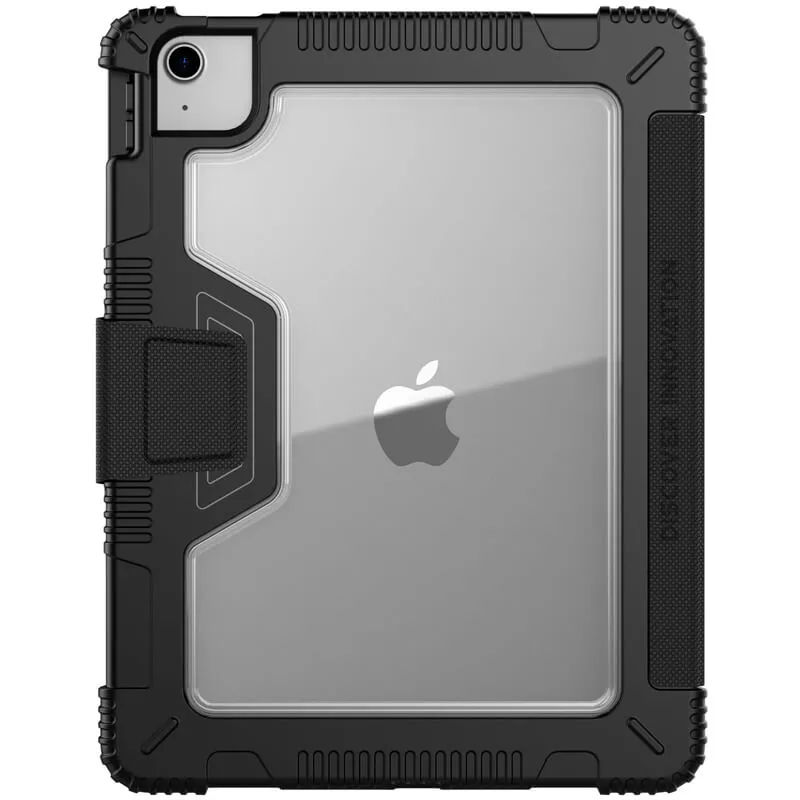 Husă pentru tabletă Nillkin  Bumper Case for iPad Air 2020/Air 4, 11", Piele artificială, Negru