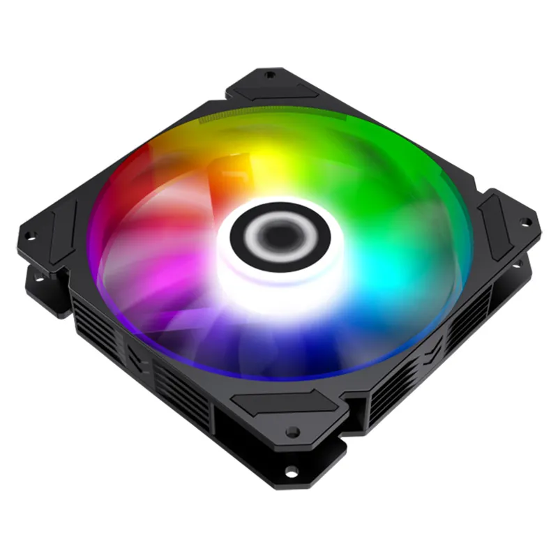 Ventilator PC Gamemax FN-14Rainbow-C9, 140 mm