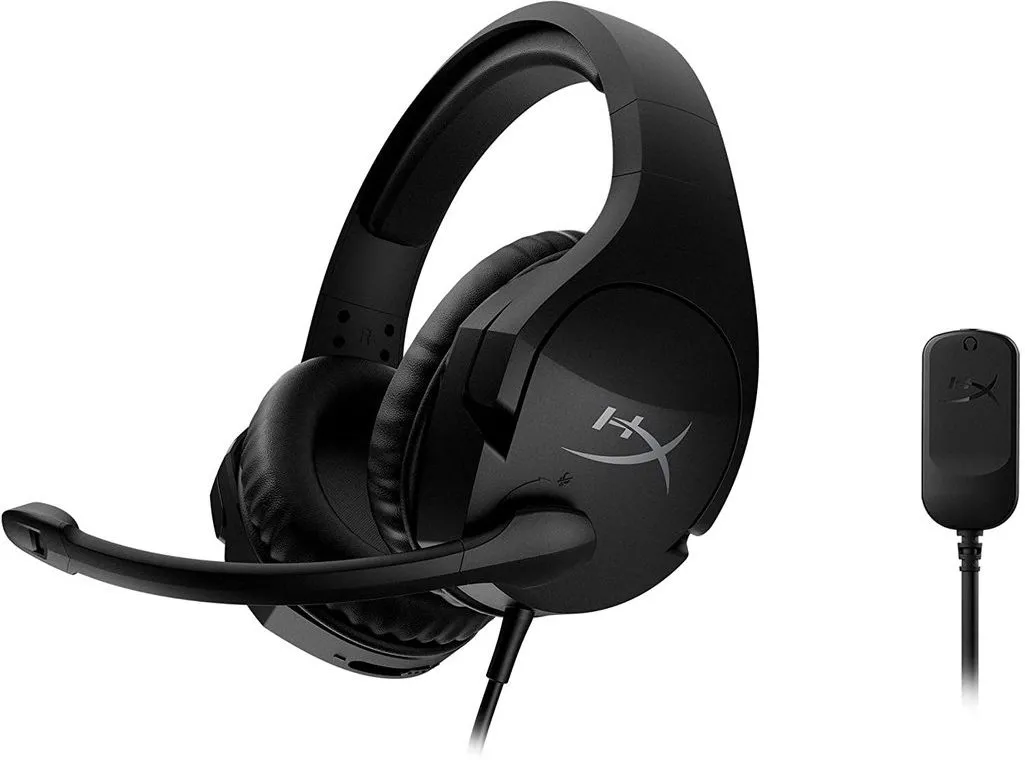 Căști gaming HyperX Cloud Stinger S, Cu fir, Negru