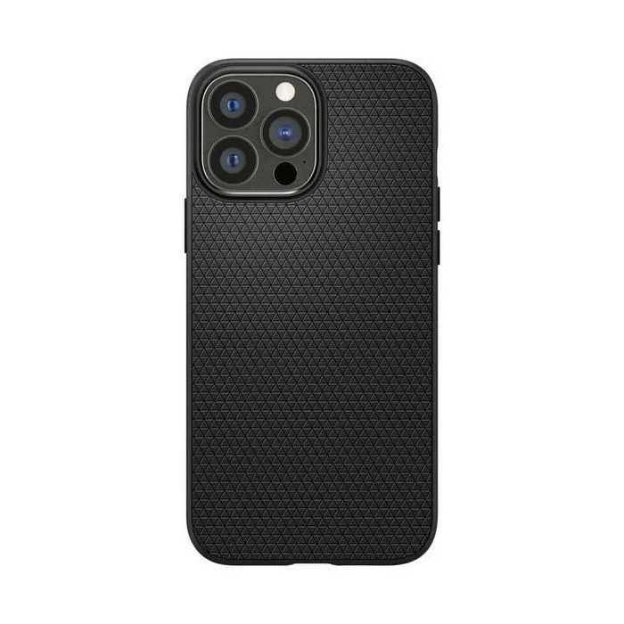 Чехол Spigen iPhone 13 Pro Max, Liquid Air, Матовый черный