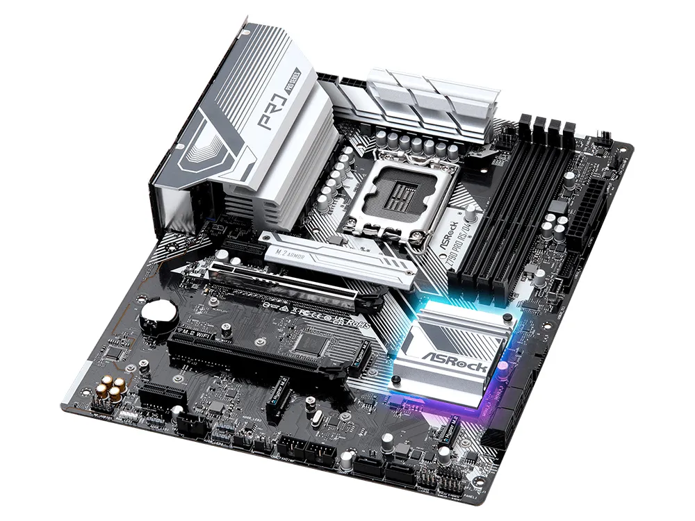 Материнская плата ASRock Z790 PRO RS/D4, LGA1700, Intel Z790, ATX