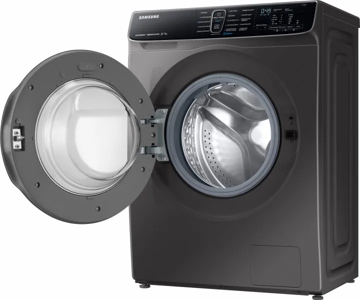 Mașină de spălat Samsung WW80AFS26AX/LP, 8kg, Oțel inoxidabil