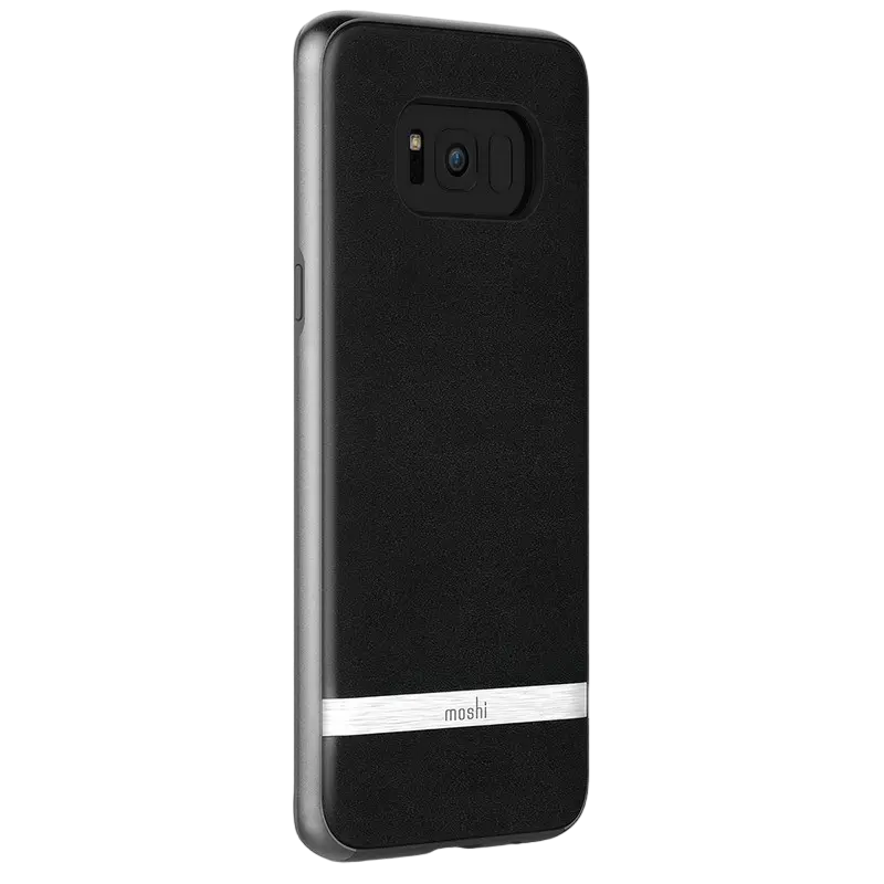 Чехол Moshi Napa case - Galaxy S8+, Чёрный