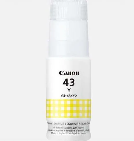 Recipient de cerneală Canon GI-43, 60ml, Galben