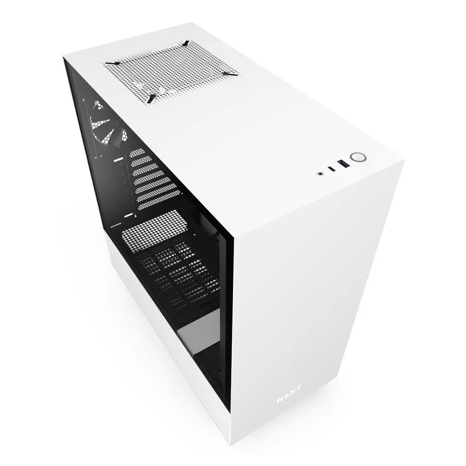 Carcasă PC NZXT H510, Midi-Tower, Alb
