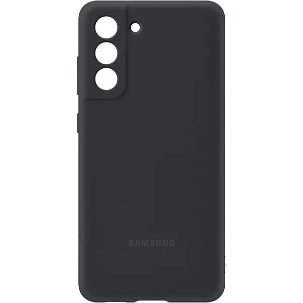 Original Sam. silicone cover Galaxy S21 FE, Dark Gray