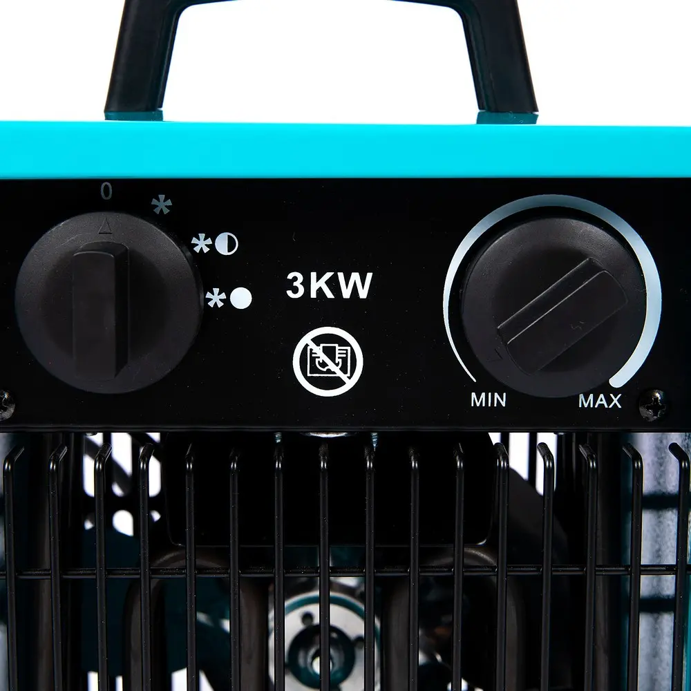 Aeroterma electrica industriala Detoolz  25/2000/3000 W 