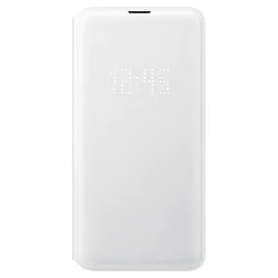 Husă Samsung LED Flip Wallet for Galaxy S10E, White