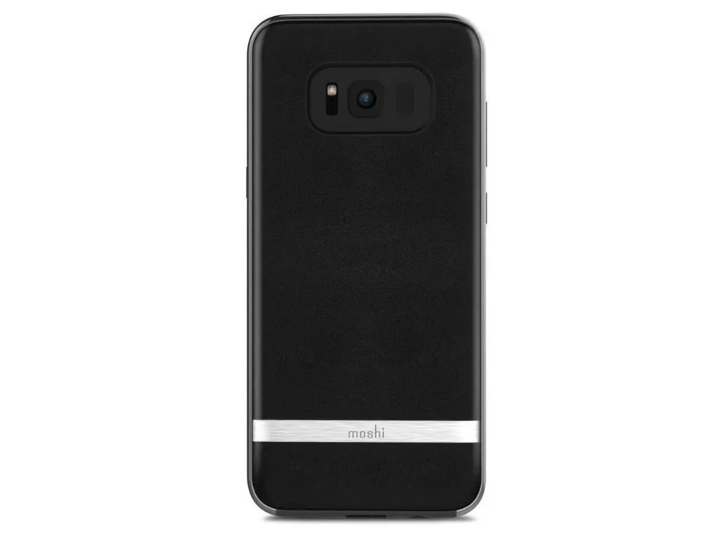 Чехол Moshi Napa case - Galaxy S8+, Чёрный