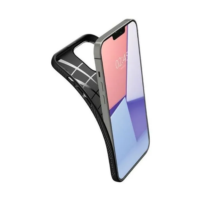 Чехол Spigen iPhone 13 Pro Max, Liquid Air, Матовый черный