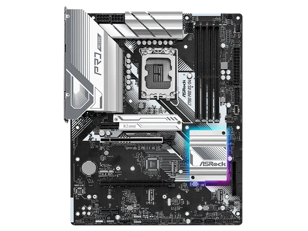 Материнская плата ASRock Z790 PRO RS/D4, LGA1700, Intel Z790, ATX